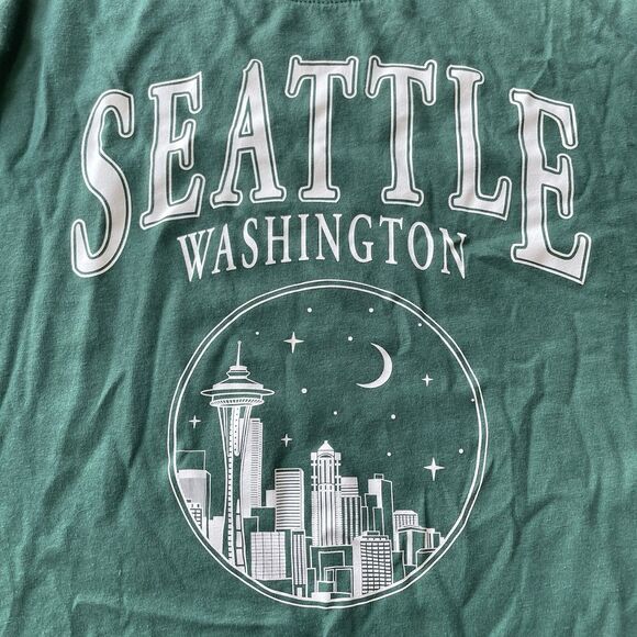 Abercrombie Kids Girls Size 11/12 [2 Piece Bundle] Short Sleeve Tops Green/Black - Picture 7 of 8